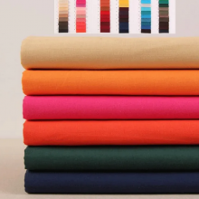 TC Fabric Cotton Cloth Customize 80-120gsm Polyester Cotton TC 65/35 Fabric Shirting Fabric Gsm120 Woven Plain thumbnail-3