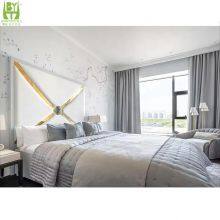 Modern Simple Leather Double Bed Intelligent Multi-function Massage With Projector Storage Bed Hotel Sex Queen Bed thumbnail-1