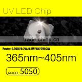 UVLED 5050 smd uv led 3W 405nm with CE rohs LOW price