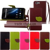 Fashion Leaf Leather Case for Doogee X5 Pro, cell phone case for Doogee X5 Pro