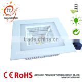 Low price square 6W double color led panel light