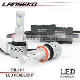 Newest !!! Lanseko Factory Direct G8 6000lm Car H11 Led Headlight Kits 40w Double Heat Dissipation System thumbnail-1