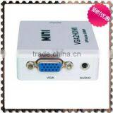 VGA to HDMI Konverter is a High-definition Video Converter Which Converts Analog PC RGBHV and Analog Audio Signal to Digital thumbnail-2