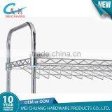 4 Tierd Light Duty Adjustable Organized Wire Shelving Rack for Storage thumbnail-3