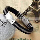 Fashion Men Silicone Bracelet Wholesale Factory Direct With Low Price thumbnail-3