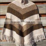 ALPACA WOOL PONCHO