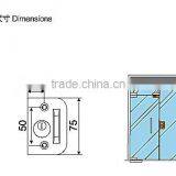 SKG-02S Sliding Glass Door Key Locks for South America Market thumbnail-2
