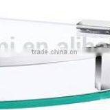 Stainless Steel Corner Glass Shelf, Bathroom Glass Shelf thumbnail-2