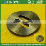 Rectangle Shape Holes Metal Sew-on Button For Jackets -- MS2392