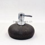 Black Polyreisn Sandstone Bathroom Accessories Set for Hotel and Home thumbnail-2