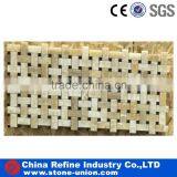 Wholesale Leaf Shape Water Jet Marble Mosaic Tile thumbnail-4