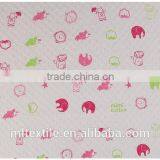 80 Cotton 20 Polyester Knitting Jacquard Air Layer Fabric