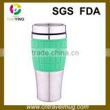 16OZ Stainless Steel Thermos Insulated Auto Mug thumbnail-1