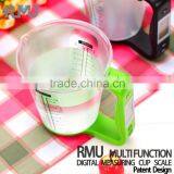 Multifunction Kitchen and Food Scale Digital Kitchen Scale and Measuring Cup Set