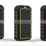 10000mAh Multifunctional power bank with emergency car jump starter function, water-proof power banks