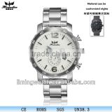 CT-1105 analog clock luxury sport men's stainless steel wrist watch water resistant quartz watch