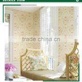 Discontinued Printing Embroidery Wallpaper, European Flower Wall Sticker for Background , Decorative Wall Sticker Pattern thumbnail-1