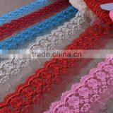 Mesh Embroidery Flower Design Cotton Lace Trimming Hot Sale thumbnail-1