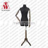 New supplies cover in lace with wooden arm lady mannequins