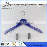 Color Imprinted Style Colored Wood Hangers thumbnail-2