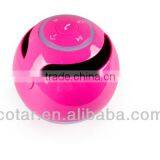 Fashion Portable Mini Ball + LED Light Bluetooth Speaker Wireless With Hands-free Call