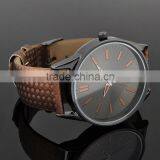 Gift Women'S 2016 Brown Leather Top 10 Wrist Watch Brands thumbnail-4