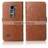 2015 Book Style Business Type Stand Pattern Flip Leather Case for LG Leon With Card Slot thumbnail-3