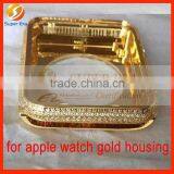 new for apple watch gold back cover housing luxury plated gold perfect testing