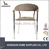 Factory new design fabric and wood folding chairs