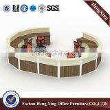 2016 Hot Sale Modern Semi-circle Reception Desk HX-5N068 thumbnail-2