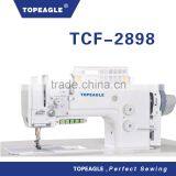 TOPEAGLE TCF-2898 2-Needle Working Foot Compound Feed Lockstitch sewing machine With Automatic Thread Trimmer