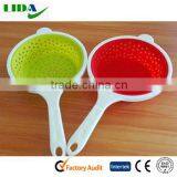 Hot Sale Silicone With PP Handle Foldable Silicone Basket KIT506 thumbnail-1