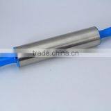 Stainless Steel Rolling Pin With Plastic Handle thumbnail-4