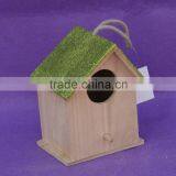 Cheap Handmade Christmas Wooden Carved Bird House thumbnail-2