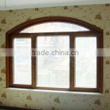 2016 New Design Japanese Windows Grills UPVC Window With White ASA Color Coating Wood Effect High Quality UPVC Profiles thumbnail-2