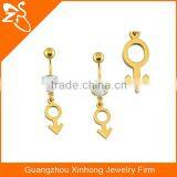Wholesale 2016 LATEST Design High Quality 316L Stainless Steel Sexy Belly Piercing Jewelry thumbnail-2