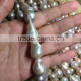 Baroque Freshwater Pearl Necklace 12-15mm thumbnail-4