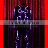 Full color dance light suit,customize led vetement pour spectacle,Chinese light up clothing