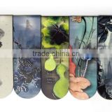 Chinese Painting Gift Bookmarks/Customized Folding Magnetic Bookmark/magnetic bookmark clips