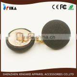 Cloth Covered Button With Metal Shank for Decoration