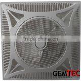 Energy Saving 14 Inch 16 Inch 60X60 Plastic Ceiling Fan With Remote Control and Led Light,3speed Control,gold and Wooden Color thumbnail-1