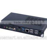Intel Quad Core J1900 Fanless Digital Signage OPS Mini pc 12V thumbnail-3