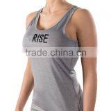 Custom Dri Fit Tank Tops Workout Women Gym Tank Top