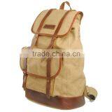 New Stylish Backpack Vintage Canvas School Backpack Hiking Backpack thumbnail-3