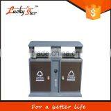 2015 Zhe Jiang Red Sun Type Size of Stainless Steel Waste Bin With Eco-mark