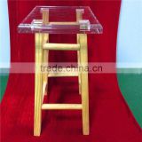 Transparent modern clear acrylic bar stools