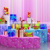 Pretty Cardboard Pallet Display Stand Rack for Supermarket Advertising POP Sales