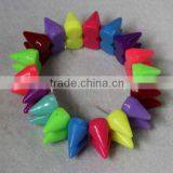 Tri Tone Bracelet Diamond Locket Bracelet Crack the Stone Agate Bracelet