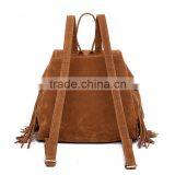 Women Casual Backpack Patent Leather Tassel Shoulder Bags Backpacks Girls' School Bag thumbnail-3