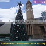 Outdoor 8 Meters Christmas Tree with ball and led lighting for Christmas holiday